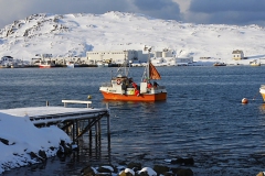 Båter på havna i Tufjord